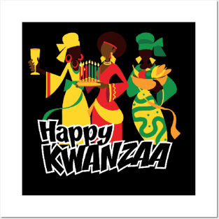 Happy Kwanzaa Posters and Art